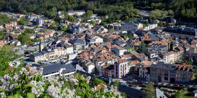 Vue d'Ax-les-Thermes